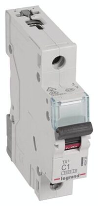 Legrand 403426 TX3 LS-Schalter C 1A 1-polig 6kA 230/400VAC 1TE