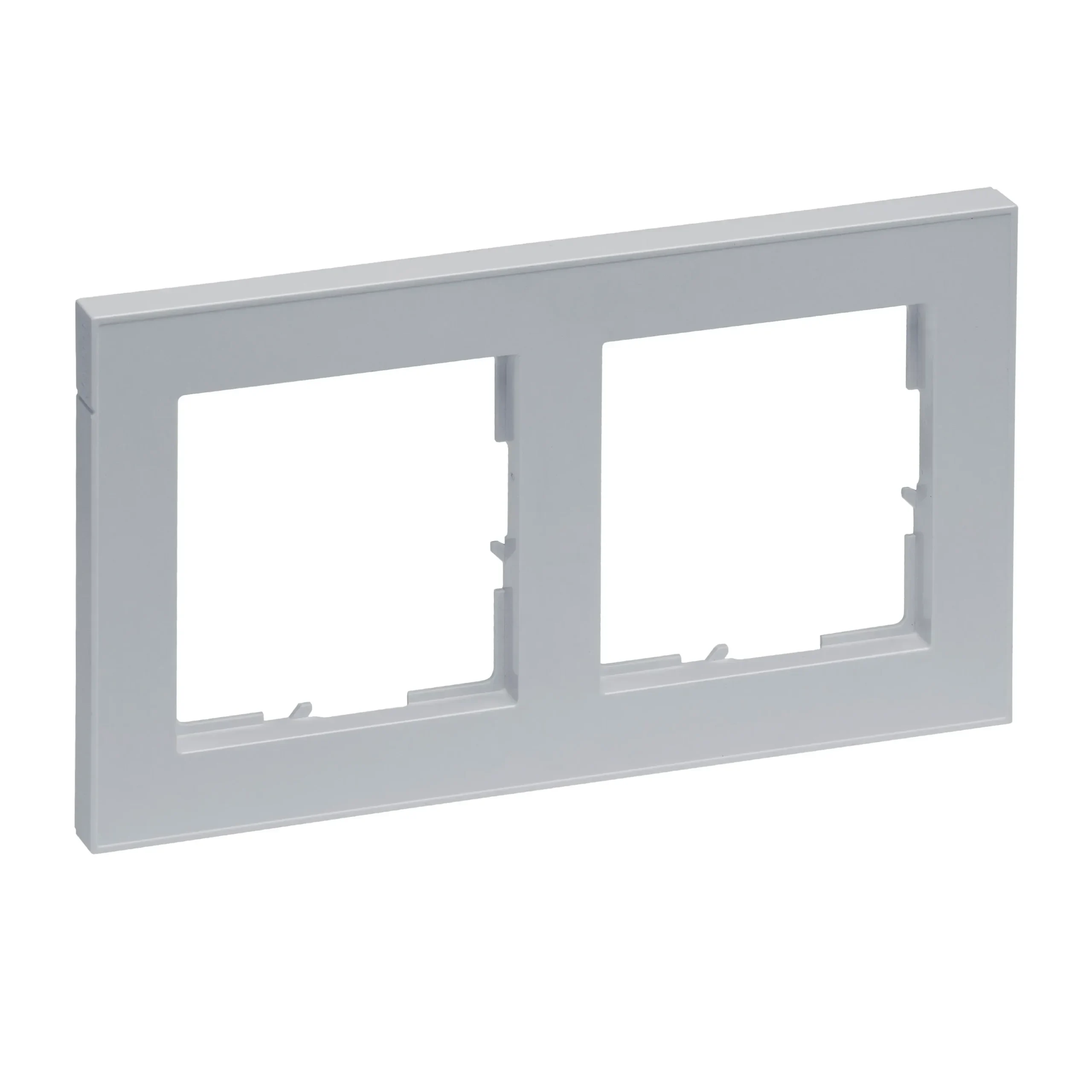Legrand 765682 SEANO+2-fach Rahmen in der Farbausführung Titanium lackiert