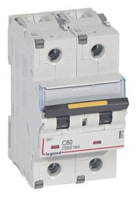 Legrand 409228 DX3 LS-Schalter C 80A 2-polig 10kA 400VAC 3TE