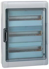 Legrand 601987 Aufputz Feuchtraumverteiler Plexo³ IP65 IK09 3-reihig 54Module