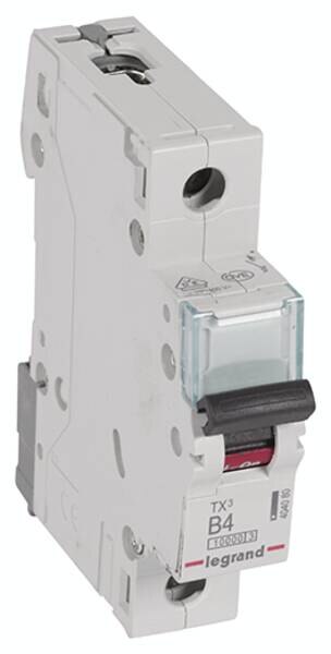 Legrand Legrand 404080 TX3 LS-Schalter B 4A 1-polig 10kA 230/400VAC 1TE