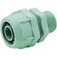 Legrand 382962 Verschraubung G3/8z ID:10mm PA6 RAL7035