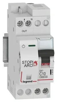 Legrand 415929 DX3 AFDD Brandschutz- schalter LS C10A 1P+NR 6kA 230VAC 2TE