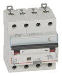 Legrand 411234 DX3 Fi/LS-Schalter C 16A 4-polig 6kA 30mA Typ A 400VAC 4TE