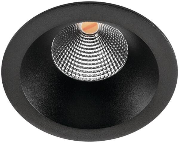 SG Leuchten SG LEUCHTEN LED-Einbaustrahler 7W Konverter SOFT 903223 dimmbar 1LED schwarz 2000-2800K weiß