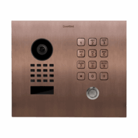 DoorBird D1101KH Classic Unterputz IP Video Türsprechanlage – Bronze-Optik (PVD)