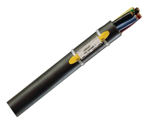Legrand Legrand 038454 Kennzeichnungssystem Duplix Etikettenträger gelb