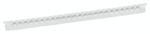 Legrand 037842 Kennzeichnungssystem Memocab Buchstabe:Q schwarz auf weiß