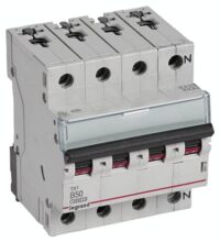Legrand 404145 TX3 LS-Schalter B 50A 3-polig+N 10kA 400VAC 4TE