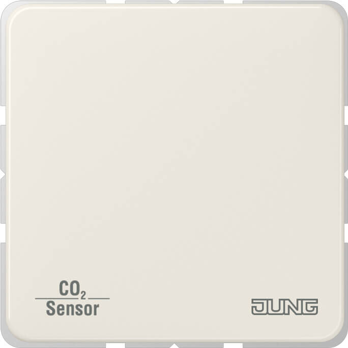 Jung Jung KNX CO2-Sensor, RT-Regler Luftfeuchtesensor weiß CO2 CD 2178