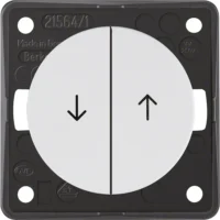 Berker Jalousie-Wippentaster pws glän., Symbol Pfeil 936532509