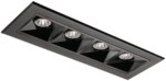 SG LEUCHTEN LED-Einbaustrahler 8W Konverter INSPIRE 212422 DALI 4LEDs schwarz 2700K weiß