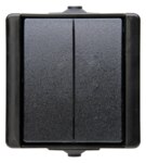 Kopp 540505003 proAQA-Serienschalter Farbe:schwarz