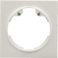 BEG Brück Electronic Zentralplatte 55x55 reinweiß glänz. 94346