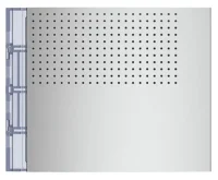 Bticino 351001 Frontblende Basis Lautsprecher ohne RT Allmetal