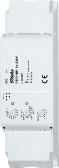 Eltako Funk-Stromstoß-Schaltrelais 4 Kanäle FSR71NP-4x-230V