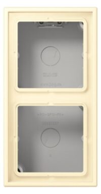 Jung LC 582 A 201 AP-Kappe 2-fach Duroplast lackiert Serie LS blanc (32001)