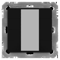 MDT Tastsensor KNX UP schwarz matt 8-fach 8pkt BE-TA550806.02 inklusive Ankopplung