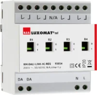BEG Brück Electronic Relaismodul DALI-LINK RM-DALI-LINK4C-REGws