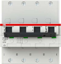 ABB Stotz S&J Hauptlastschalter 25kA,100A,4P S754DR-E100