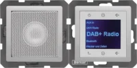Berker Radio mit Lautspr. DAB+, B t.,Q.x aluminium 30806084