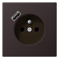 Jung AL1520F-18AD Steckdose Frz/Belg m.USB Typ A