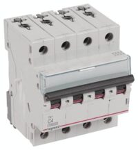 Legrand 404251 TX3 LS-Schalter C 4A 4-polig 10kA 400VAC 4TE