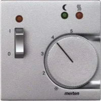 Merten Zentralplatte alu f.Fussbodenr.Einsatz 535860