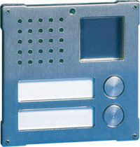 Comelit Group Lautsprecherabdeck Video Vandalcom 2 Tasten 3268S/2