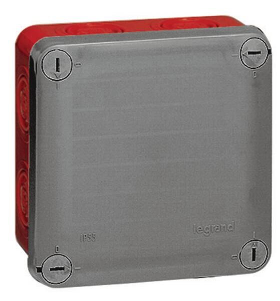 Legrand Legrand 092021 Plexo Abzweigdose 105x105x55mm IP55 7Vorpr RAL7035/37/3000