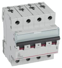 Legrand 404151 TX3 LS-Schalter B 6A 4-polig 10kA 400VAC 4TE