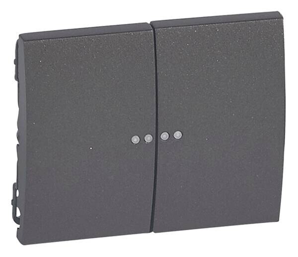 Legrand Legrand 771279 Wippe mit eingesetztem Fenster dark bronze