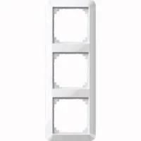 Merten Rahmen 3 fach pws/gl waage/senkrecht 389319