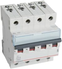 Legrand 403771 TX3 LS-Schalter D 13A 4-polig 6kA 400VAC 4TE