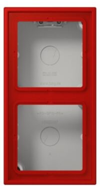 Jung LC 582 A 227 AP-Kappe 2-fach Duroplast lackiert Serie LS rouge vermillon 31