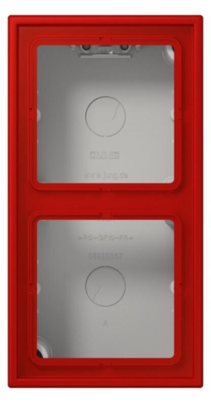 Jung Jung LC 582 A 227 AP-Kappe 2-fach Duroplast lackiert Serie LS rouge vermillon 31