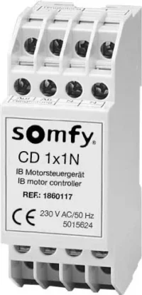 Bild vom Produkt: Somfy Motorsteuergerät CD 1x1 Reiheneinbaugerät 1860117