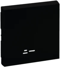 Legrand 864506 Wippe beleuchtet Wechselschalter Niloe Step schwarz