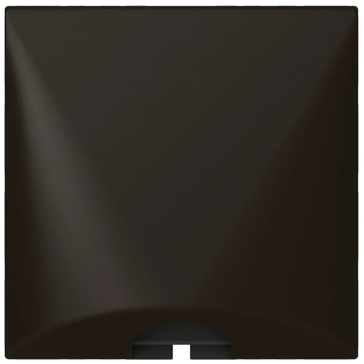 Legrand Legrand 079150L Kabelauslass 2-modulig ohne Klemmen mit Zugentlastung Mosaic schwarz