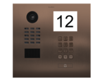 DoorBird D2101IKH IP Video Türsprechanlage – Bronze-Optik (PVD)