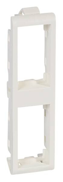 Legrand Legrand 080292 Tragring Panel 2x1-modulig Mosaic ultaweiß