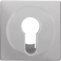Berker Zentralstück alu/lackiert Schlüsselschalt/Tast 15076084