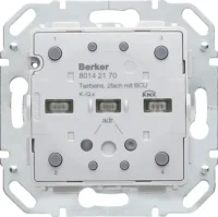 Berker Tastsensor-Modul 2-fach mit BCU KNX 80142170