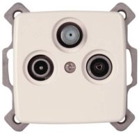 Kopp 923001081 Antennenstd.3-fach RIVO creme