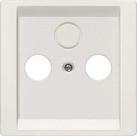 Siemens 5TG1338 DELTA style titanweiß Abdeckung für RF/TV/SAT EDA3902F