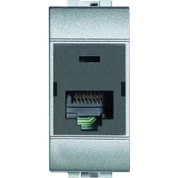 BTicino NT4262C5E LivingLight Datendose RJ45 ungesch. Kategorie5e UTP Tech