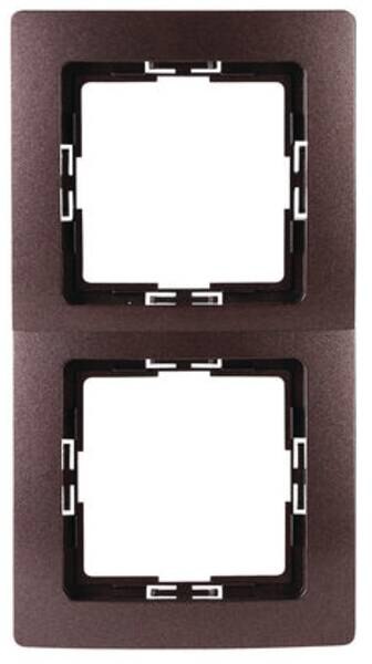 Kopp Kopp 308526064 Abdeckrahmen 2-fach PAR pali