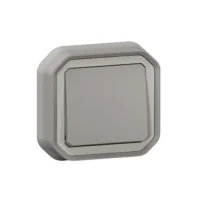 Legrand 069820L Plexo New FRUP Taster 10 A Steckklemme(SL) IK 08 Grau