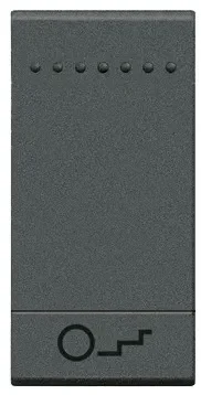 Legrand BTicino L4915BN LivingLight Symbolwippe 1M TREPPENLICHT Anthrazit