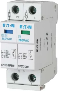 Eaton (Installation) Überspannungsableiter steckbar,1-polig+N,385VAC SPCT2-385-1+NPE